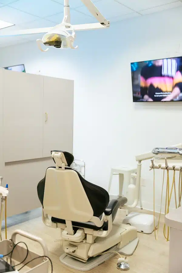 State of the art dental treatment room at TRU Dentistry SoCo in South Austin, TX