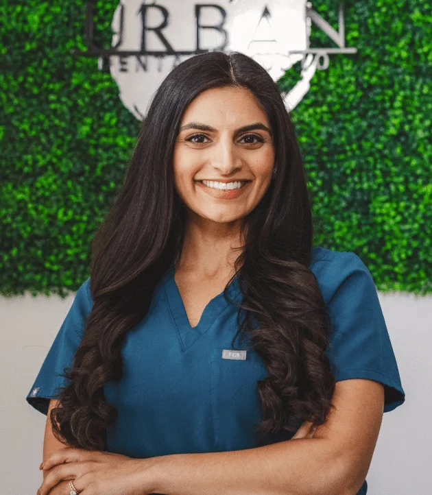 Dr. Anum Zaidi, dentist at Urban Dental Studio in Clarksburg, MD