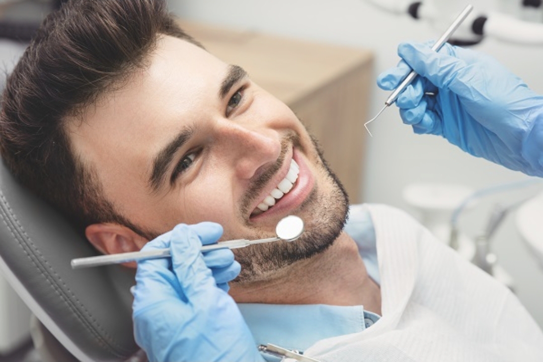 Patient at Warwick Dental for dental treatment