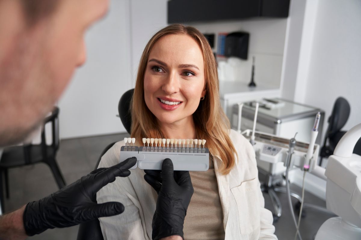 Porcelain Veneers for Worn Teeth