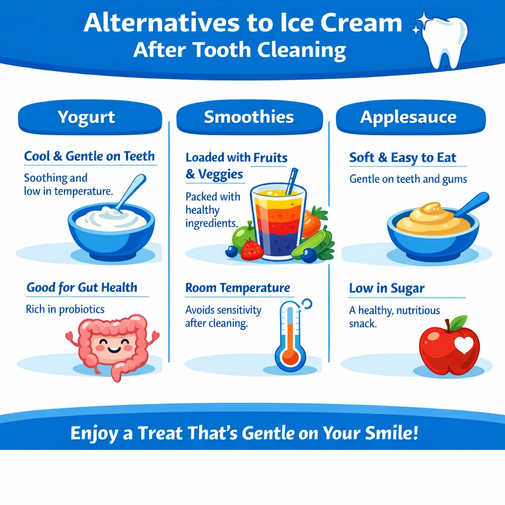 Can We Eat Ice Cream After Tooth Cleaning From Dental Expert? 3 alternative to ice cream after tooth cleaning