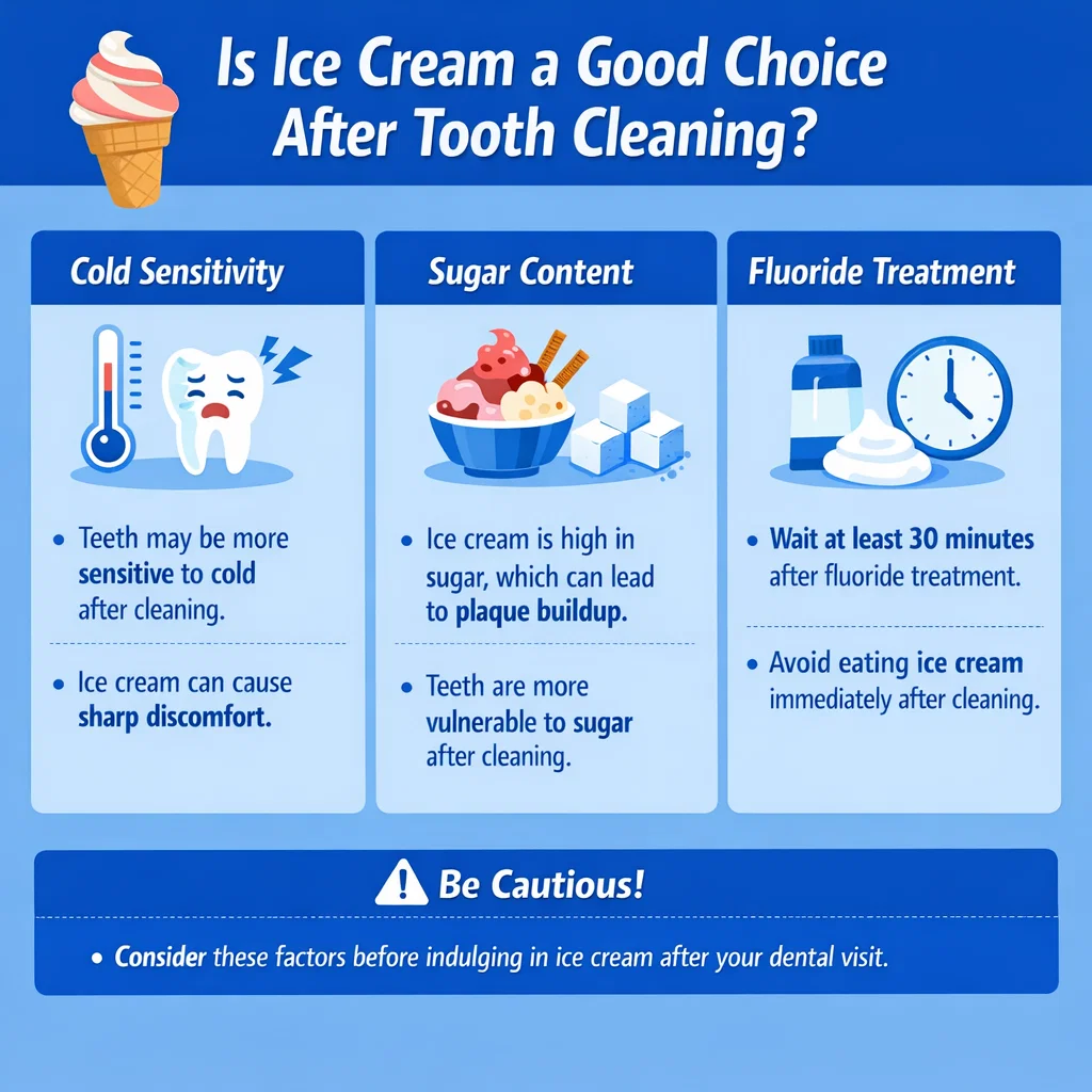 Can We Eat Ice Cream After Tooth Cleaning From Dental Expert? 2 is ice cream good choice after tooth cleaning