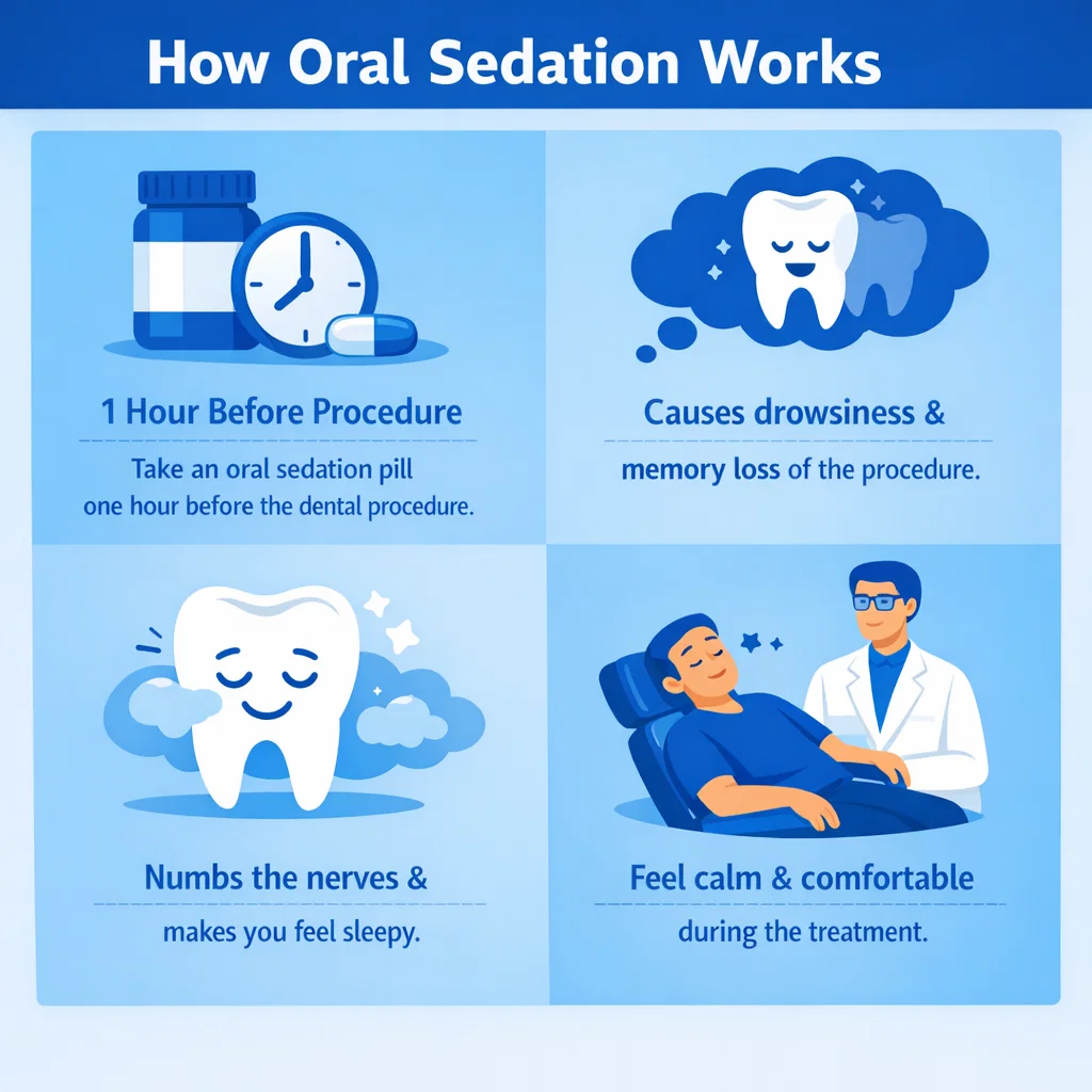 Oral Sedation for Tooth Extractions: The Full Process 1 how oral sedation works