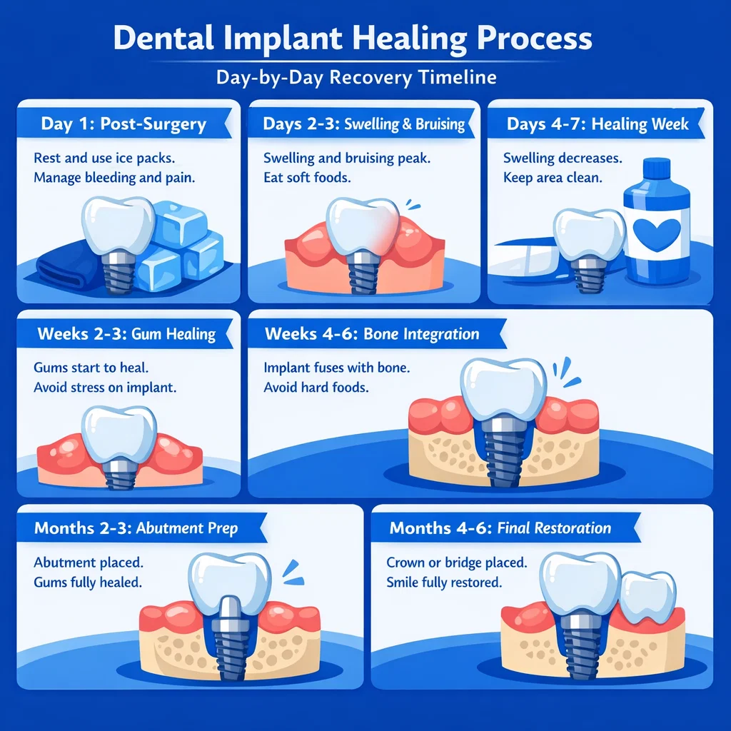 dental implant healing process